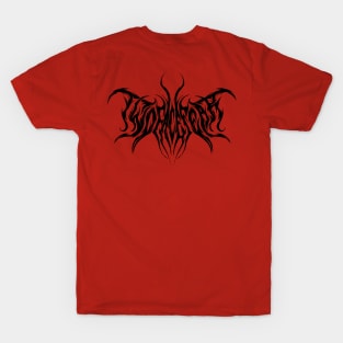 Metal Logo (black) T-Shirt